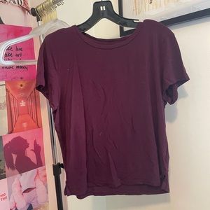 american eagle soft and sexy crop tee